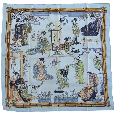 hermes japanese silk scarf|hermes silk scarf price guide.